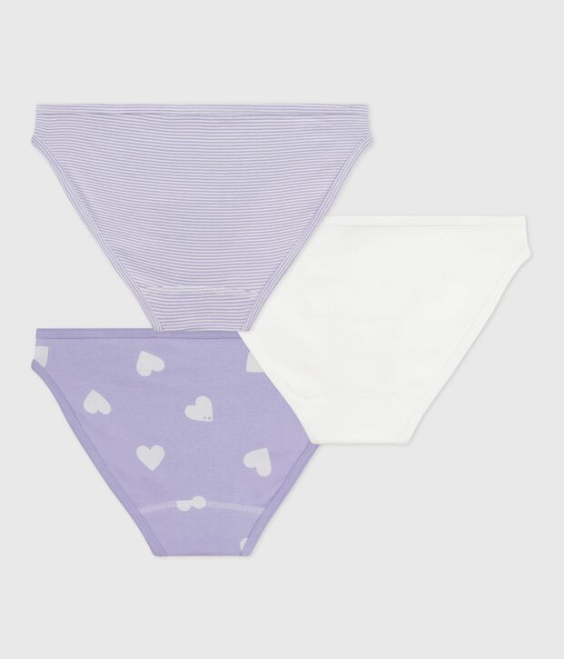 Set di slip in cotone donna multicolore