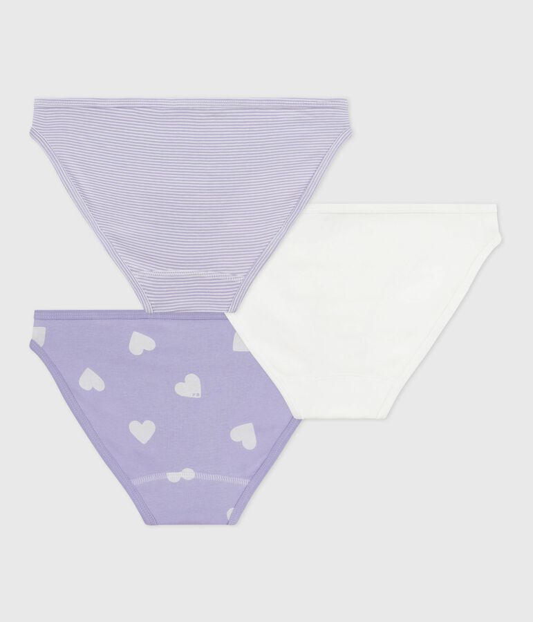 Set di slip in cotone donna multicolore