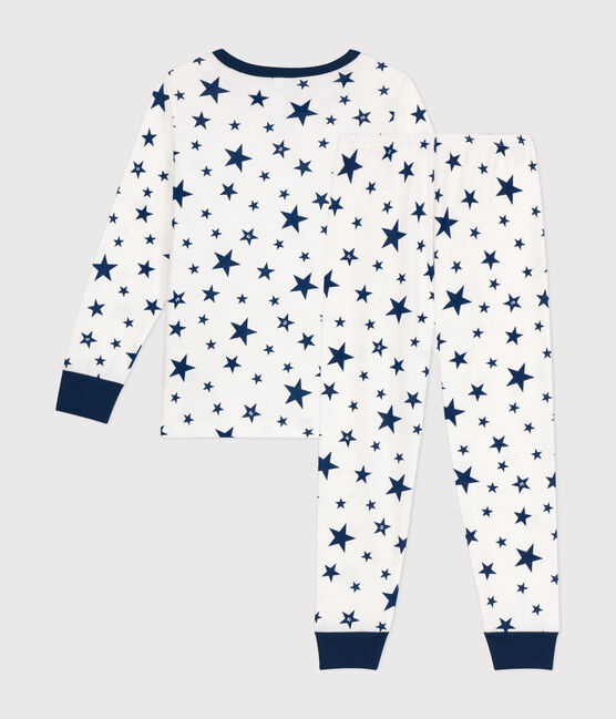 Pigiama in cotone con stelle stampate bambino blu MARSHMALLOW/ INCOGNITO