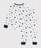 Pigiama in cotone con stelle stampate bambino blu MARSHMALLOW/ INCOGNITO
