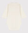 Body in cotone bebè con colletto bianco MARSHMALLOW