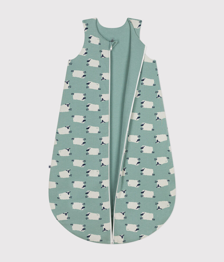 Sacco nanna in cotone neonato TOG 2,5 verde/multicolore