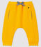 Pantalone bebé in molleton giallo BOUDOR