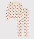 Pigiama cuore donna in cotone.