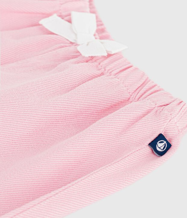 Pantaloni in morbido cotone tinta unita neonato MARQUISE