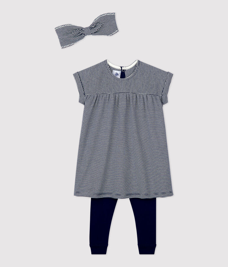 Confezione regalo con 3 articoli per beb&egrave; multicolore