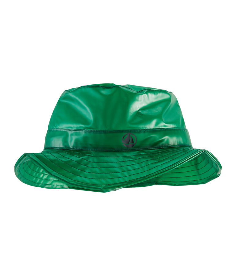 Cappello da pescatore pioggia bambino verde