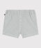 Shorts in seersucker a righe neonato bianco MARSHMALLOW/blu BRUT