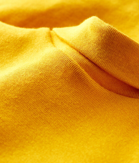 Body in cotone bebè giallo BOUDOR