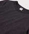 T-shirt iconica scollo rotondo Donna nero NOIR/ ARGENT