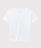 T-shirt Serge Bloch bambino bianco ECUME
