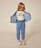 Blusa a maniche lunghe in denim bambina blu DENIM CLAIR