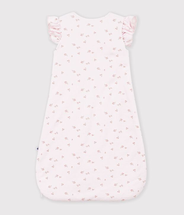 Sacco nanna in ciniglia con stampa a fiori neonato TOG 3 rosa/multicolore