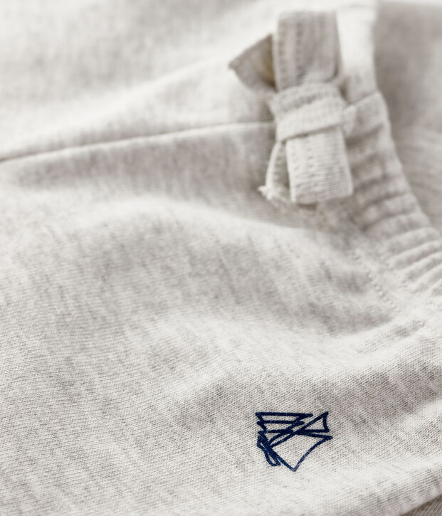 Pantalone beb&egrave; maschio in maglia BELUGA CHINE