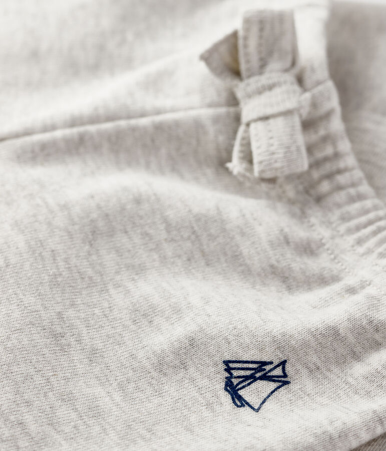 Pantalone beb&egrave; maschio in maglia grigio