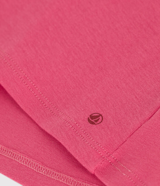 Blusa senza maniche in cotone neonato rosa PEONIA