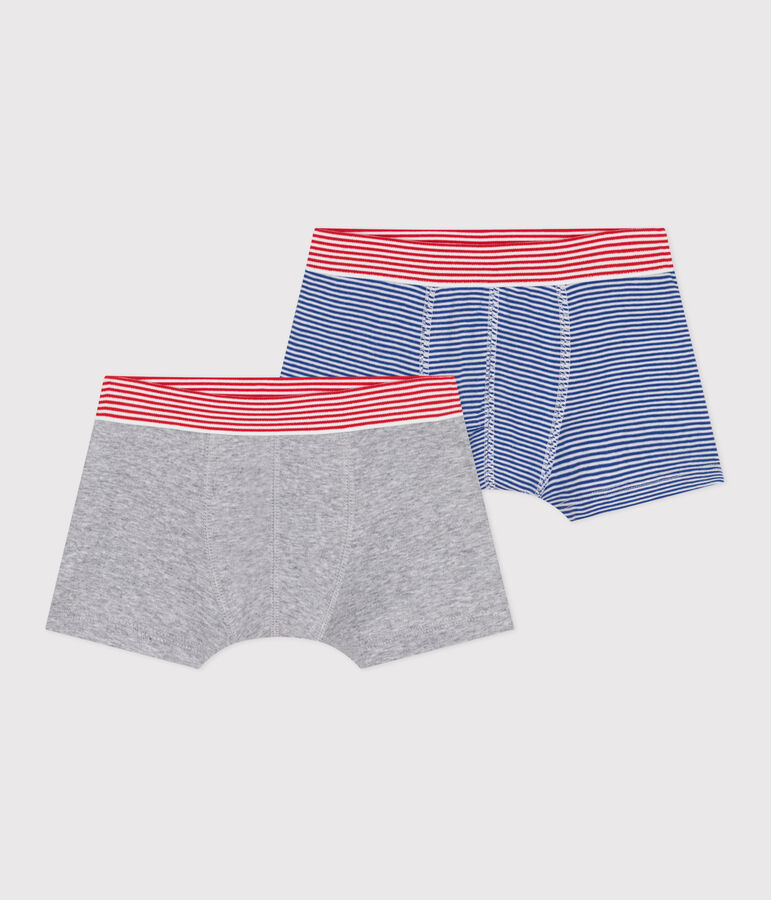 Set di 2 boxer in cotone bambino multicolore