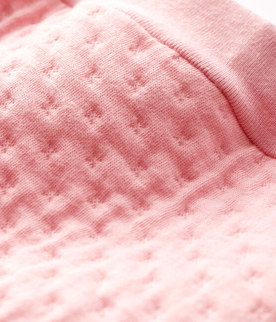 Ghettine bebè in tubique trapuntato rosa CHARME