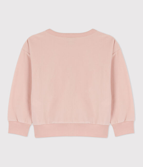 Felpa in cotone bambino unisex rosa SALINE