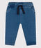 Jeans bebè in denim eco-sostenibile blu BLEU DELAVE