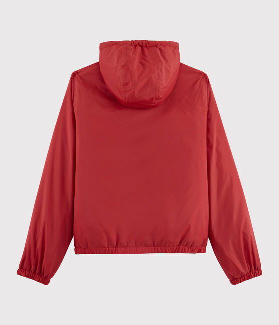 Calda giacca a vento riciclata Donna rosso TERKUIT