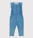 Tutina bambina denim