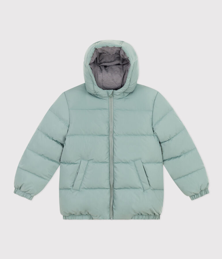 Piumino bambino unisex verde
