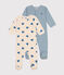 Set 2 pigiami in cotone neonato variante 1
