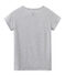 Topdonna in cotone tubique leggero grigio POUSSIERE CHINE