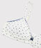 Reggiseno imbottito cuoricini ragazza bianco MARSHMALLOW/blu MEDIEVAL