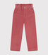 Pantaloni in velluto bambina