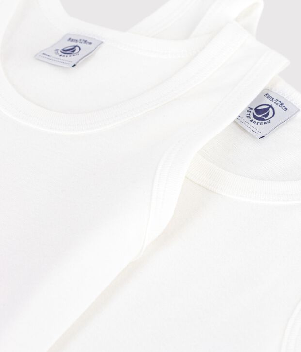 Lot de 2 d&eacute;bardeurs en coton multicolore
