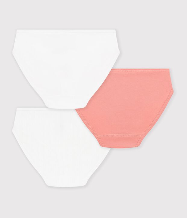 Lot de 3 culottes en coton multicolore