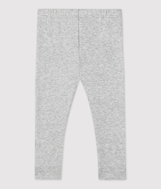 Leggins per bebè in cotone biologico grigio BELUGA CHINE