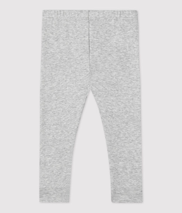 Leggins per beb&egrave; in cotone biologico BELUGA CHINE