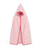 Mantellina da bagno bebè unisex in spugna bianco LAIT/rosa MERVEILLE