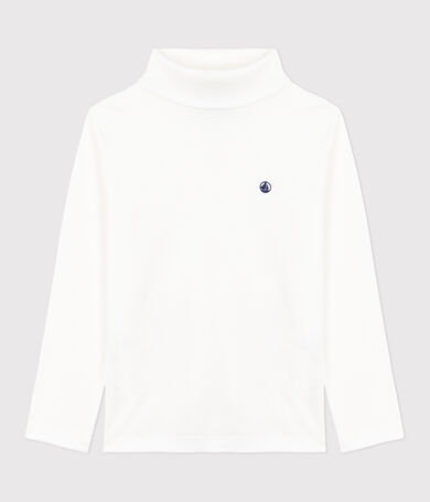 Maglione unisex per bambini in cotone tinta unita