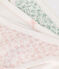 Set di 3 slip in cotone a fiori bambino variante 1