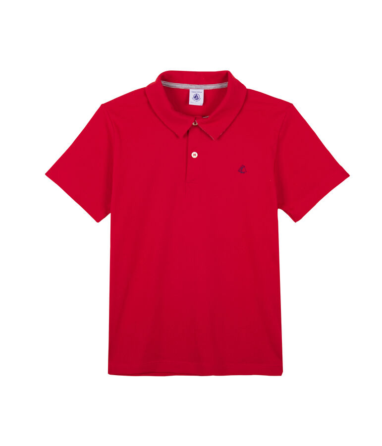 Polo bambino rosso
