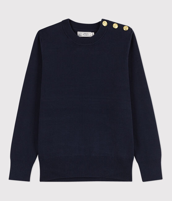 Pull marinaro iconico in cotone Donna blu SMOKING