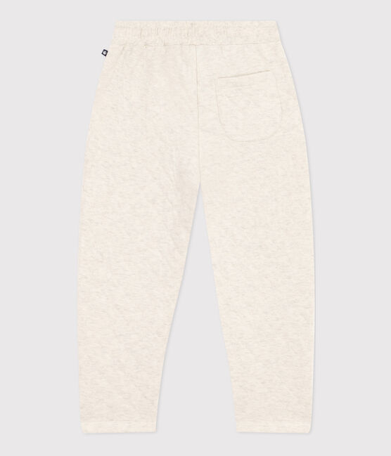 Pantaloni in tubique trapuntato bambino. beige MONTELIMAR CHINE