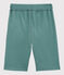 Bermuda in cotone bambino verde BRUT