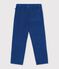 Pantaloni dritti in velluto blu