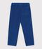 Pantaloni dritti in velluto blu
