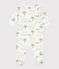 Tutina pigiama fantasia in cotone bianco MARSHMALLOW/bianco MULTICO