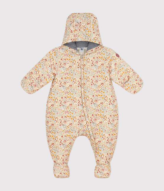 Tutina con stampa neonato bianco AVALANCHE/ MULTICO