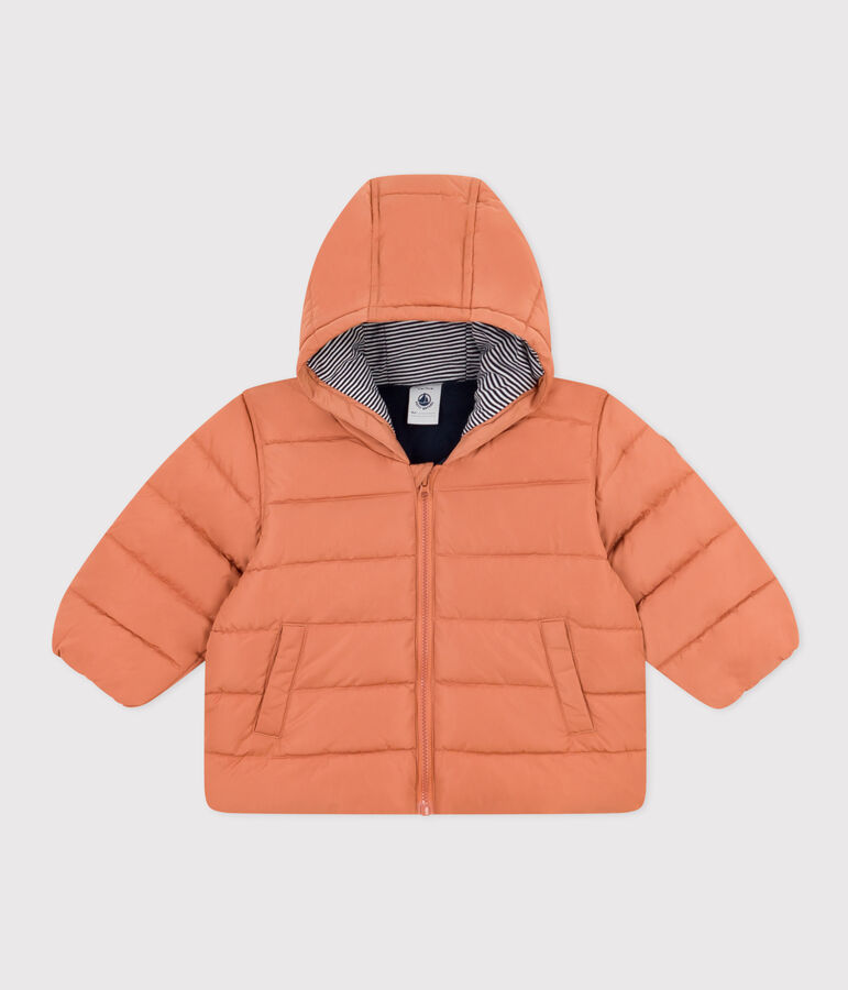 Piumino foderato in pile per beb&egrave; rosa SIENNA