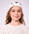 Camicia da notte travestimento da principessa con coroncina in cotone bambina bianco/multicolore