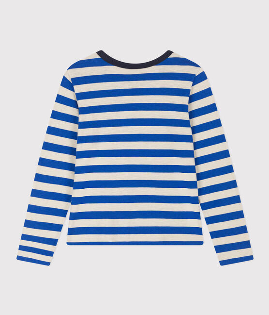 T-shirt LE DROIT girocollo in cotone Donna NEWBLEU/ MASTOC