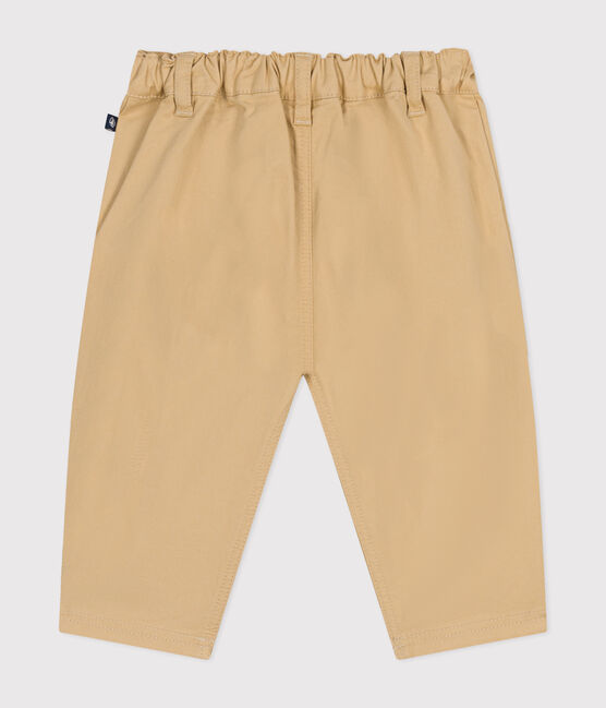 Pantaloni in serge bebè beige FACILE